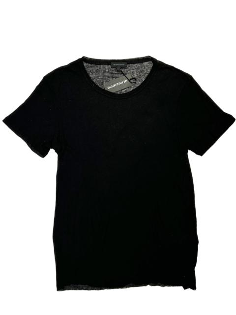 Ann Demeulemeester Sheer Graphic Cashmere T Shirt