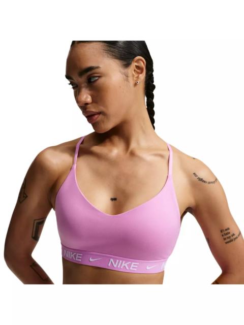 Nike Women's Indy Light Support Padded Adjustable Sports Bra -Lt Magenta