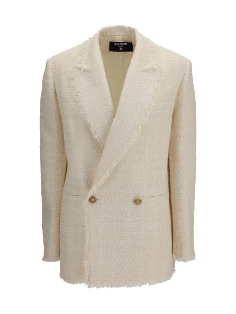 Balmain Balmain Women Two-Button Tweed Jacket
