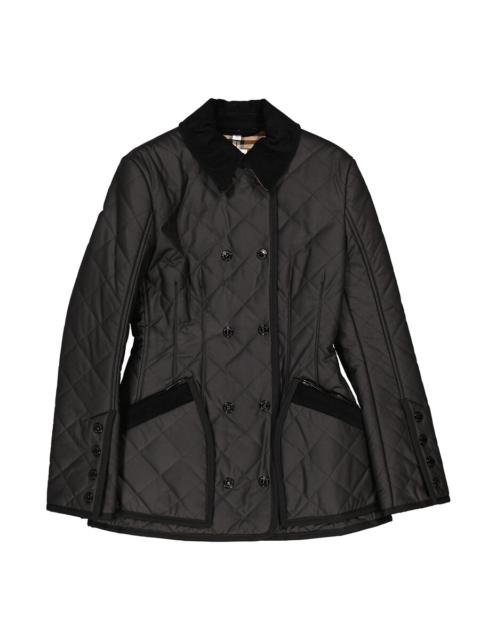 Burberry Burberry Diamond Quilted Cotton Riding Jacket
