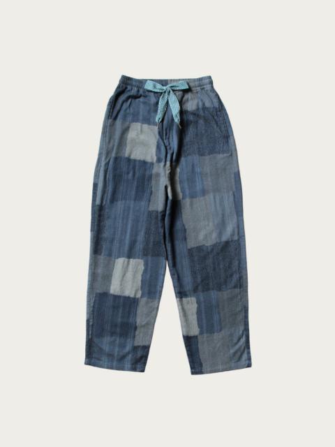 Kapital Cotton Linen TUGIHAGI EASY Pants - Navy
