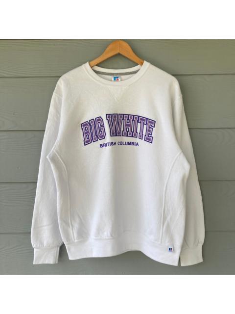 Other Designers Vintage Big White British Columbia Sweatshirt