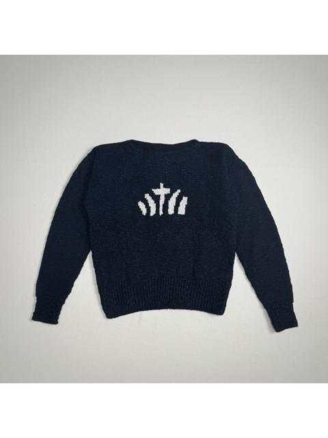 visvim VISVIM 24ss Intarsia Boat Neck Knit (S/L) Sweater