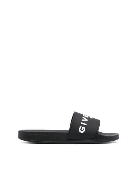 Givenchy logo-debossed slides