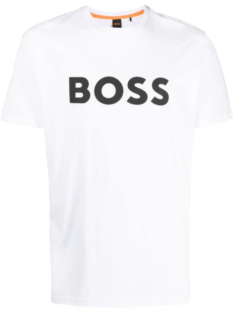 BOSS Boss Logo-print Cotton T-shirt