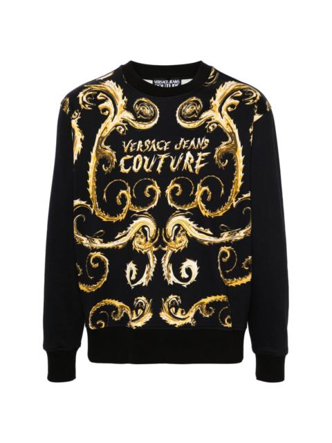 Couture Chain cotton sweatshirt