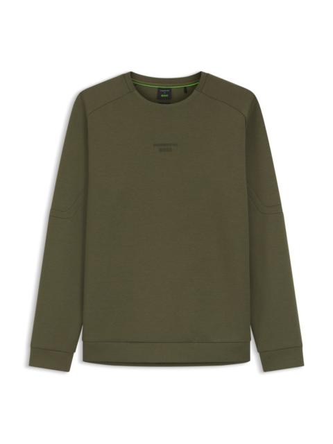 BOSS PORSCHE X BOSS SWEATSHIRT WITH REFLECTIVE LOGO