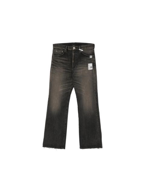 Maison MIHARAYASUHIRO Maison Mihara Yasuhiro Black Denim - Regular & Straight-Leg Jeans Men