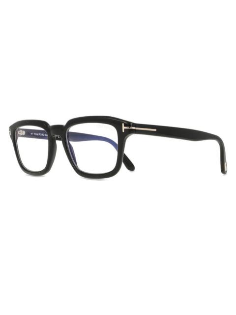 TOM FORD Tom Ford Blue Light Block Rectangular Men's Eyeglasses FT6032-F-B 001 52