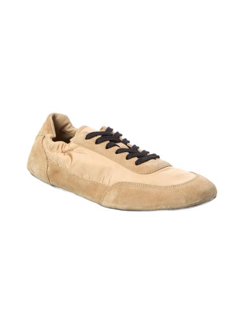 Prada Prada Collapse Re-Nylon & Suede Sneaker
