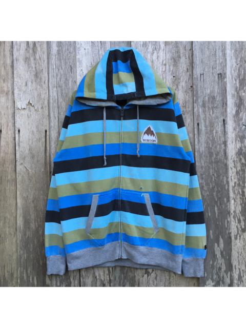 Other Designers Vintage - Vintage Burton Snowboarding Striped Hoodie