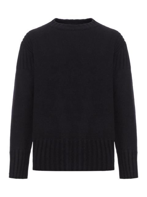 Jil Sander Jil Sander Men Long-Sleeved Sweater In Thick Eco Cashmere