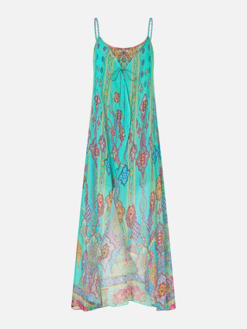 CAMILLA MINI DRESS WITH LONG OVERLAY THE CONCUBINES CORRIDOR