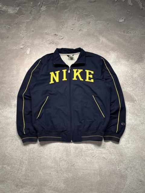 Nike Vintage 00s Nike Big Centre Logo Zip Track Jacket Sweatshirt