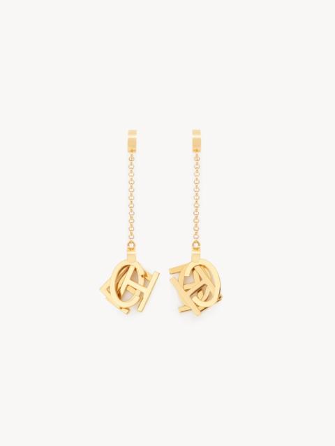 Chloé THE CHLOÉ LETTERS EARRINGS