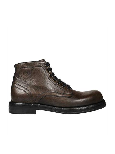 Dolce & Gabbana Leather Boots Men