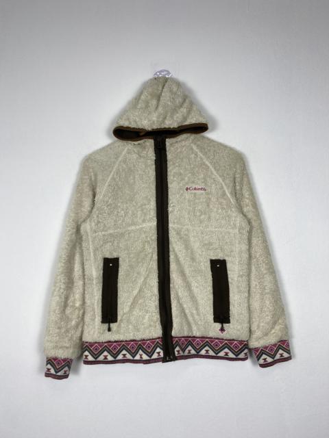 Other Designers Vintage Columbia Aztec Native Navajo Sherpa Jacket J1335
