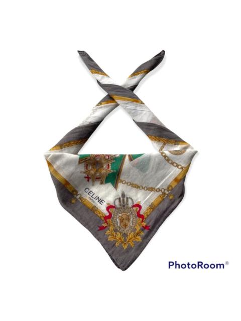 CELINE Celine Bandana Handkerchief Neckerchief Hair Scarf