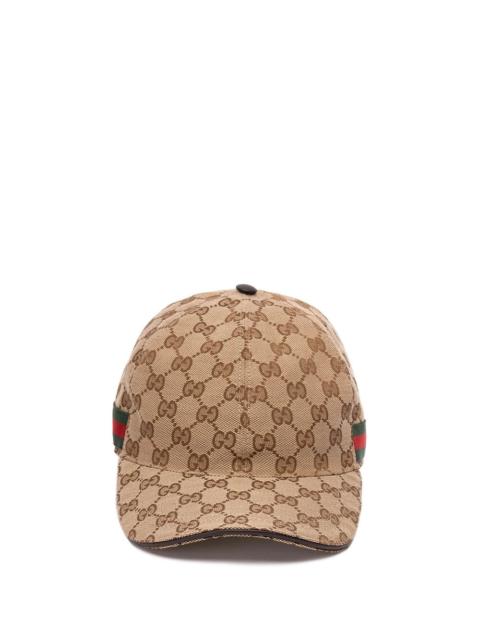 GUCCI Gucci Women `Original Gg Canvas` Baseball Hat With `Web`