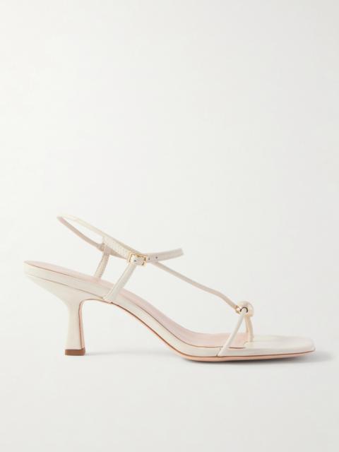 LOEFFLER RANDALL Triana Embellished Leather Sandals