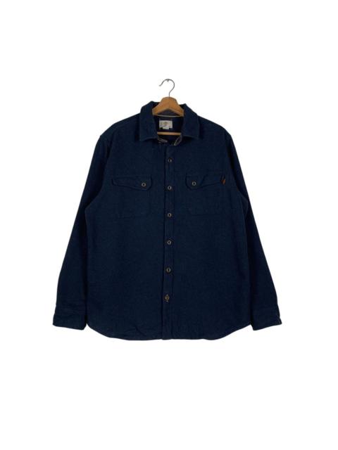 TIMBERLAND Poly Wool Flannel Shirt #1361-C61