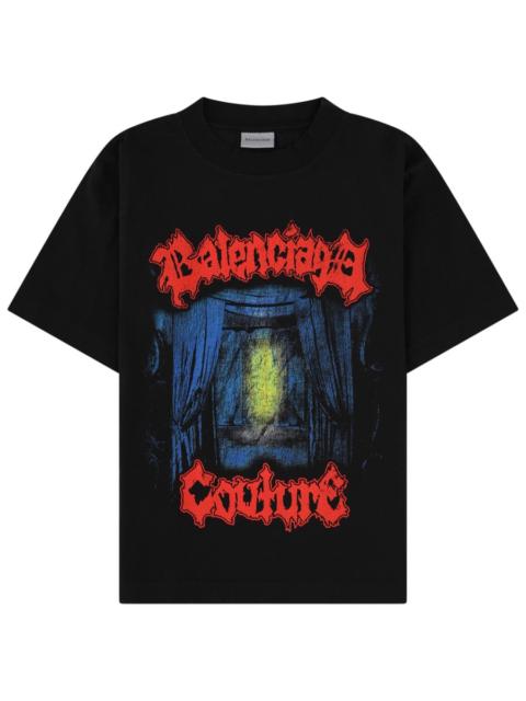BALENCIAGA Balenciaga Women T-Shirt Con Logo