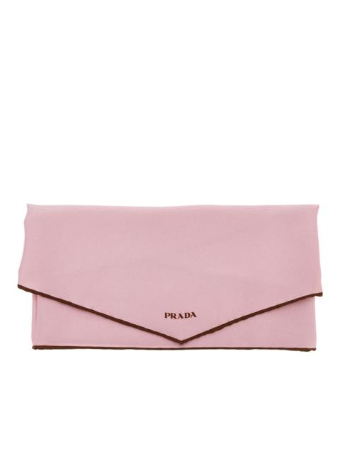 Prada Prada Silk Twill Scarf Pink Women