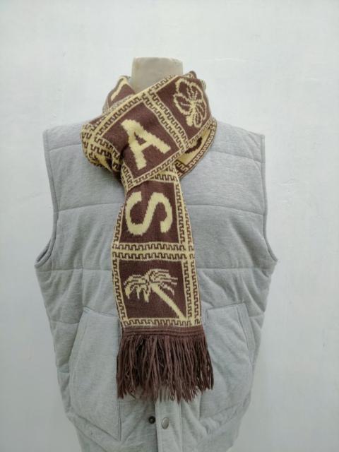 Other Designers Homespun Knitwear - Alra Rosa Scarf Alphabet Colour Knit Scarf
