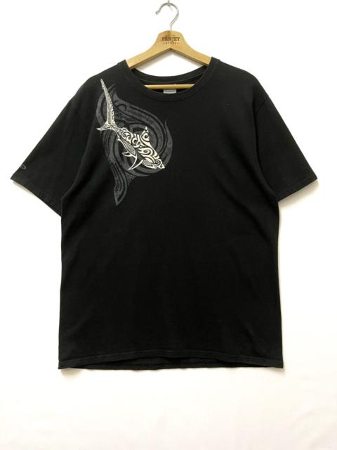 Other Designers Vintage Crazy Shirts Shark T-shirt Black
