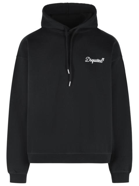 DSQUARED2 Dsquared2 Black Cotton Sweatshirt