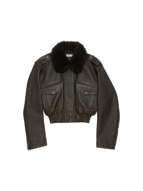Acne Studios Acne Studios Brown Jackets - Bomber Jackets Women
