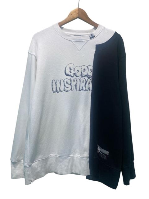 Maison MIHARAYASUHIRO Maison MIHARAYASUHIRO "Good Inspiration" Crewneck Sweatshirt
