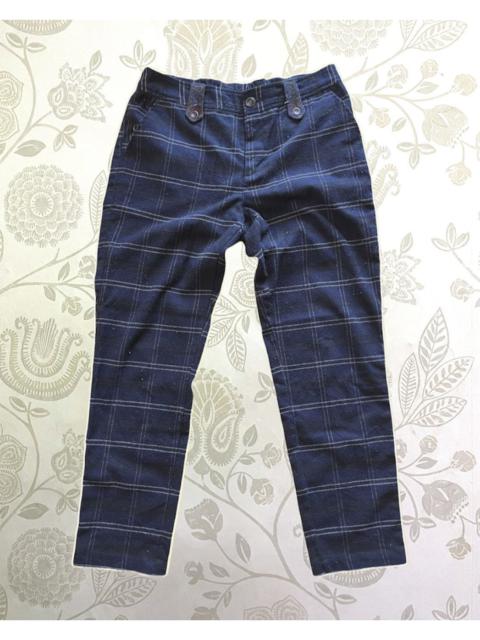 Baggy Harris Tweed Classic Pants Vintage Japan