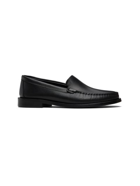 Aeyde Black Arthur Loafers