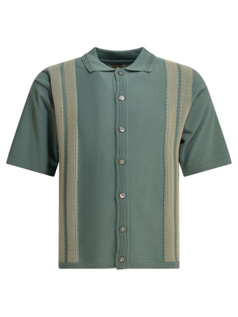 Kapital Kapital Tennessee Aloha Polo Shirt Green