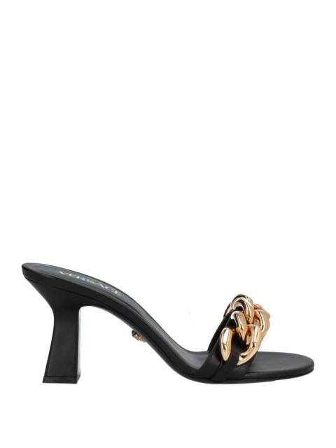 VERSACE Black Women's Sandals