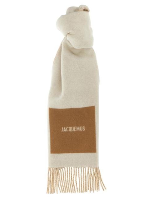 JACQUEMUS Jacquemus Men Jacquemus Men 'L'echarpe Rond Carré' Scarf