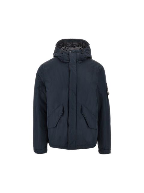 Stone Island Stone Island Nylon Micro Twill Down Jacket Blue