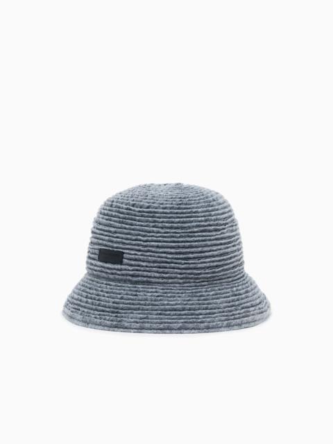 GIORGIO ARMANI HAT IN WOOL WEBBING
