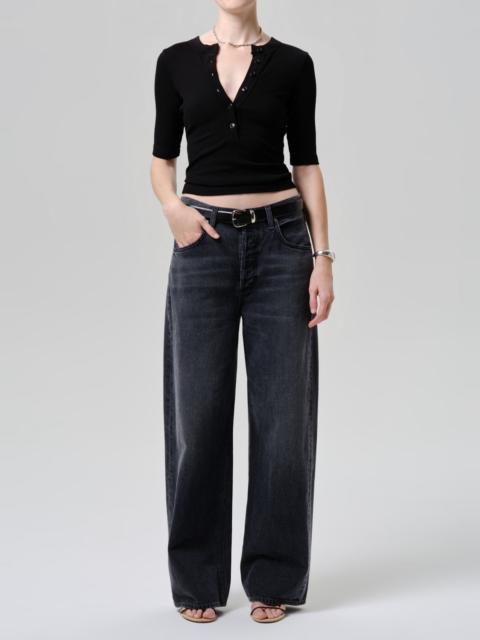 Citizens of Humanity Nali Short Sleeve Henley
In Black