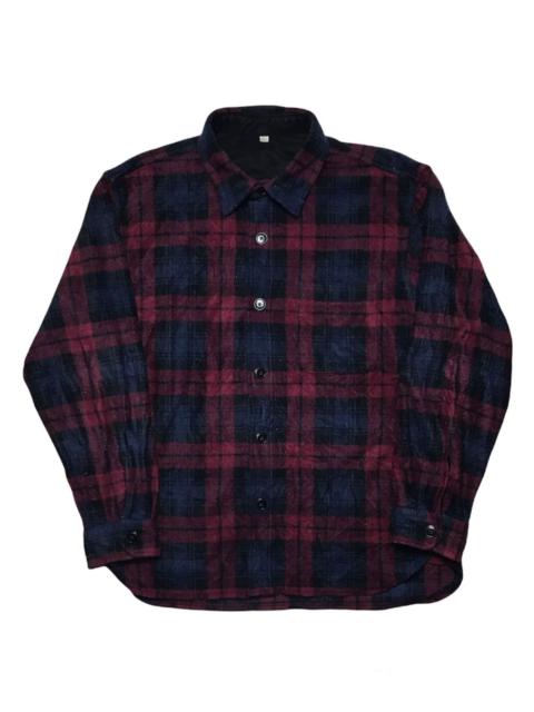 Other Designers Uniqlo Fleece Flannel Shirt