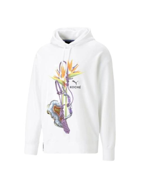 PUMA PUMA x KOCH Hoodie 'White Multi-Color' 620274-02
