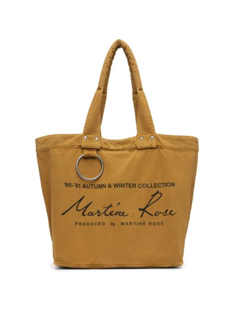 Martine Rose Tan Bondage Tote