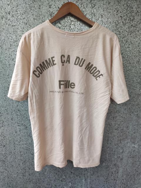 Other Designers Comme Ca Ism - Comme Ca due Mode t shirt spell out