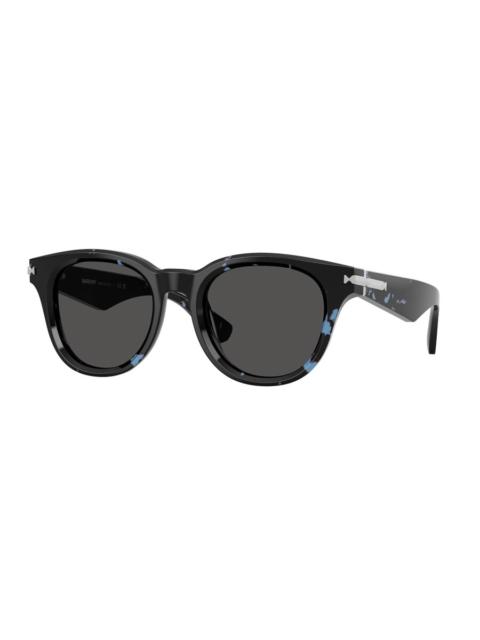 Burberry Burberry Dark Grey Oval Men's Sunglasses BE4439 411187 51