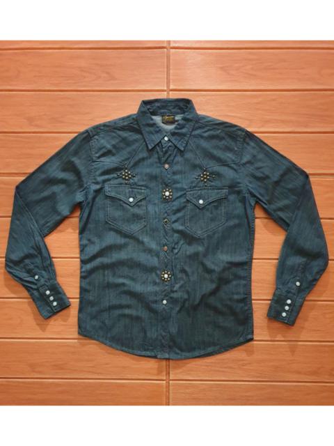 Other Designers Archival Clothing - Slapshot Japanese brand western shirt