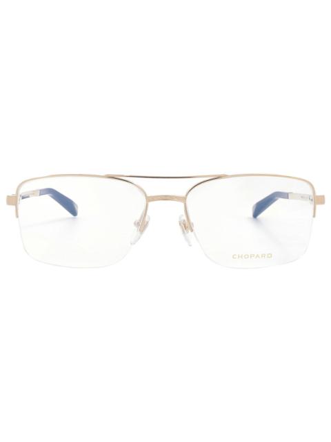 Chopard Chopard Demo Rectangular Ladies Eyeglasses VCHB95M 0302 56