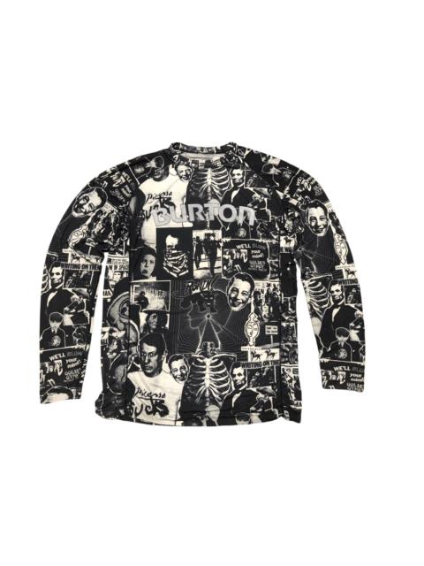 BURTON Burton DryRide Shirt Men AllOver Print LongSleeve Snowboard