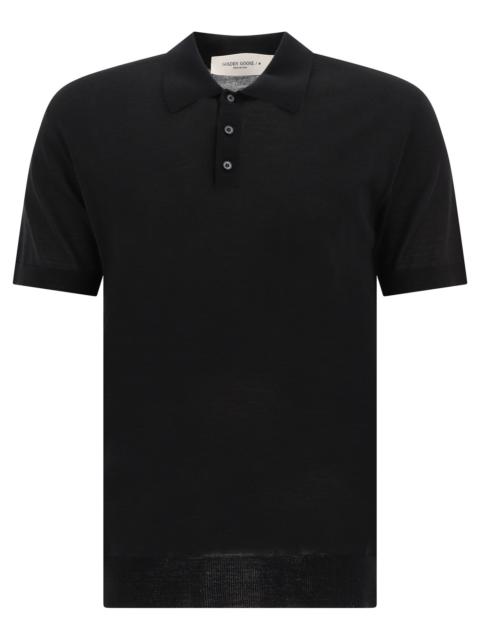 Golden Goose Golden Goose Men Merino Wool Polo Shirt
