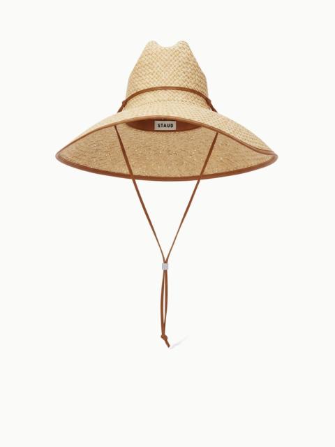 STAUD STAUD COVE HAT NATURAL TAN